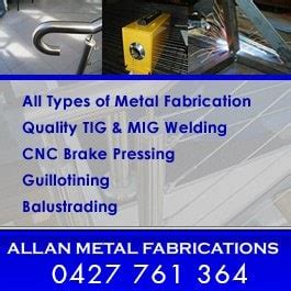 allan metal fabrications|all metals machining.